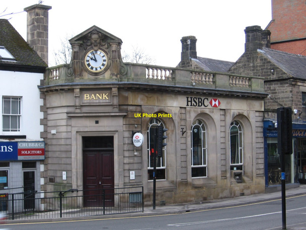 Photo 6"x4" Matlock - HSBC Bank on Dale Road Matlock c2011
