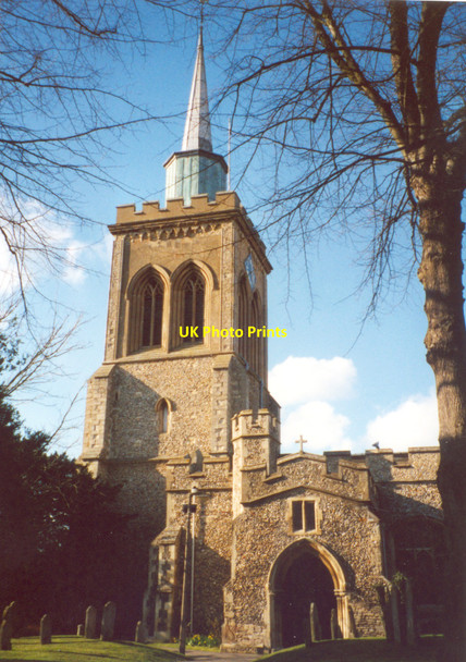 Photo 6"x4" St Mary's Church, Baldock Baldock c2001