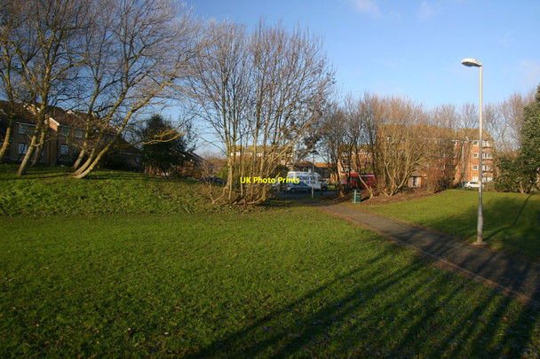 Photo 6"x4" Greenwich Meridian in Meridian Park Telscombe Cliffs c2010