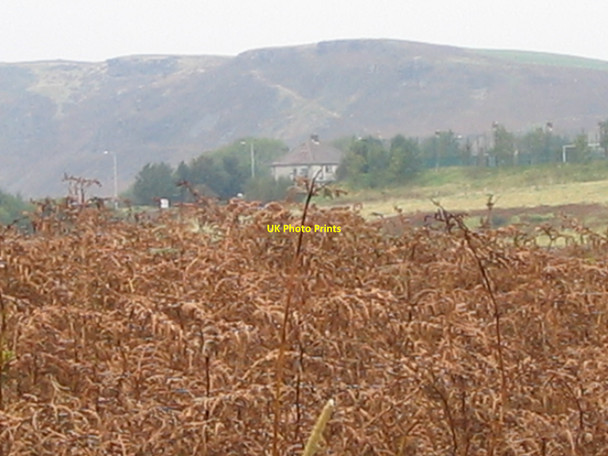 Photo 6"x4" A view of Trebanog from the Waen and the mountains above Edmundstown Porth\/ST0291 c2008