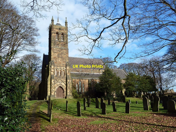 Photo 6"x4" Church of St John the Evangelist Ridgeway\/SK4081 c2011