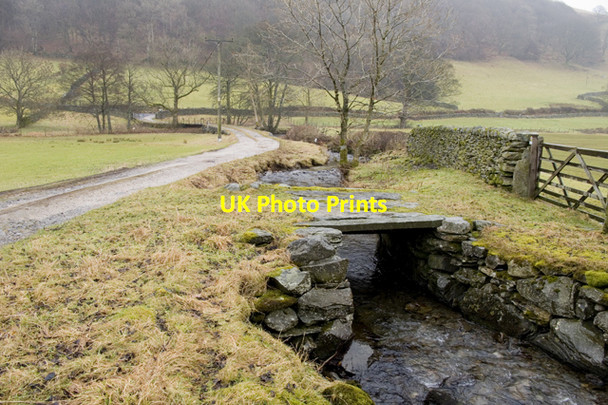 Photo 6"x4" Docker Nook Gill and Farm Road Garnett Bridge c2011