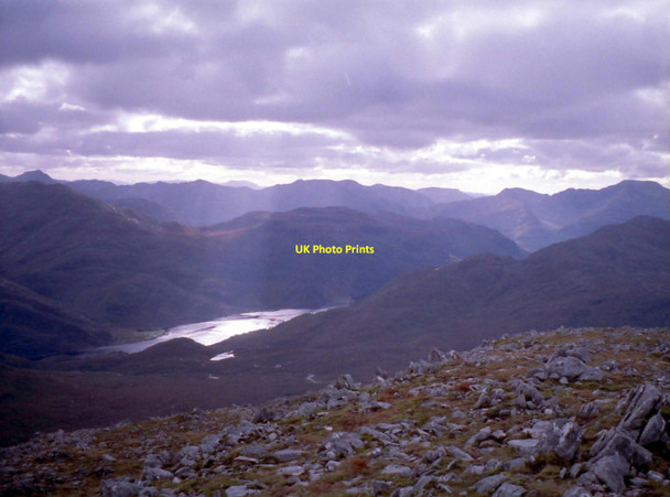 Photo 6"x4" Looking down the south west ridge of Sg\u00c3\u00b9rr na Sgine Sg\u00f9rr na Sgine c1997