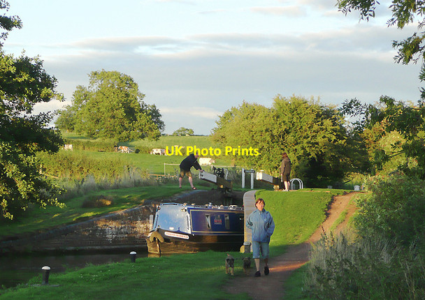 Photo 6"x4" Tardebigge Bottom Lock No 29, Worcestershire Stoke Pound c2010