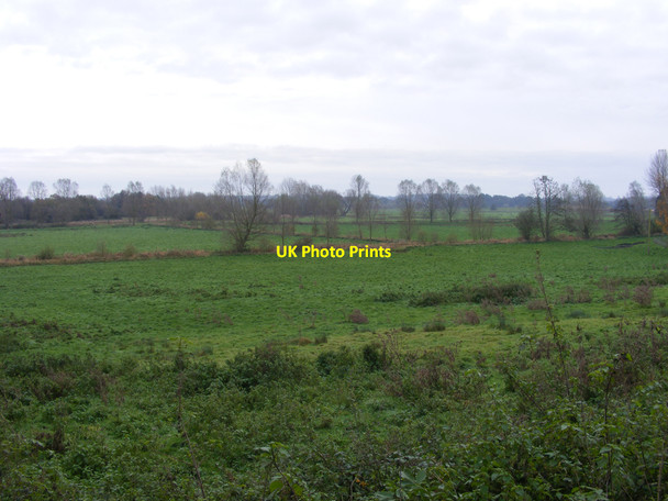 Photo 6"x4" View towards Outney Common Earsham c2010