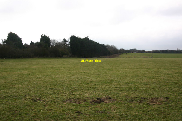 Photo 6"x4" Greenwich Meridian crossing Combelands Telscombe c2011