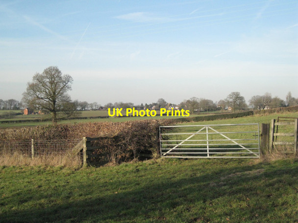 Photo 6"x4" Gate west of Blind Hall Berkswell c2011