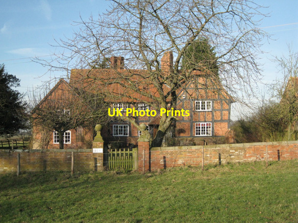 Photo 6"x4" Front of Blind Hall Berkswell c2011
