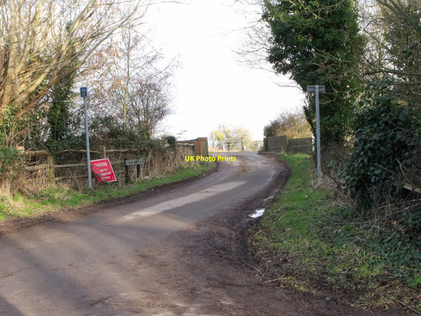 Photo 6"x4" Rickney Lane, Rickney, East Sussex Rickney c2011