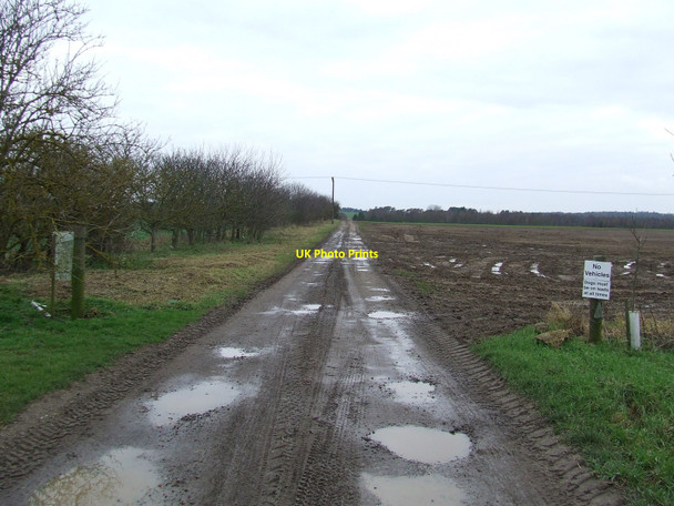 Photo 6"x4" Shaker Road Burthorpe c2011