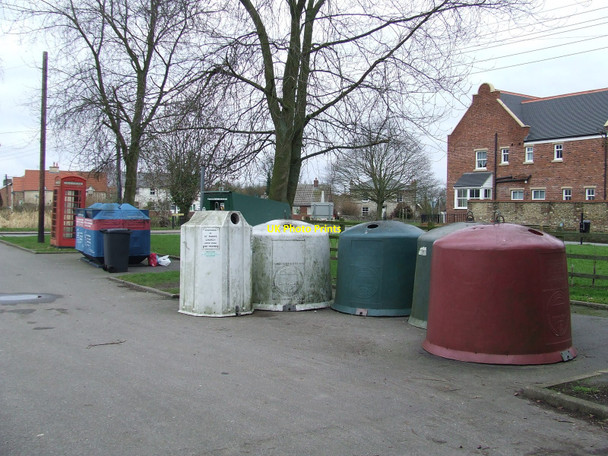 Photo 6"x4" Recycling Bins Barrow\/TL7663 c2011