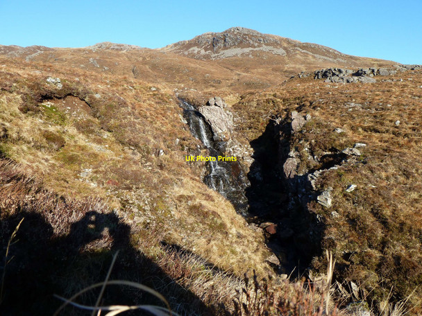 Photo 6"x4" Waterfall just below Loch Coire nan Crogachan Shiel Bridge\/NG9318 c2011