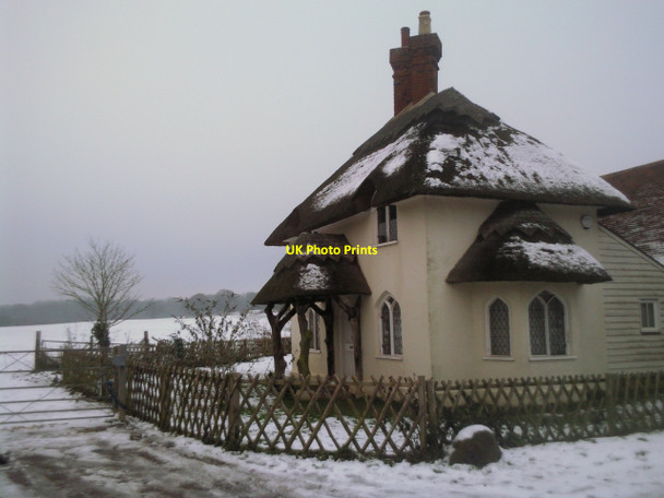 Photo 6"x4" Lodge in Cobham Park Cobham\/TQ6768 c2010