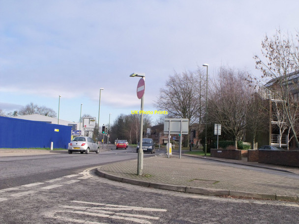 Photo 6"x4" Junction of B2180 and B2195 at Horsham Horsham\/TQ1731 c2011