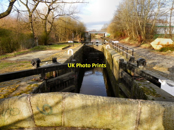Photo 6"x4" Rochdale Canal; Lock 65 Failsworth c2011