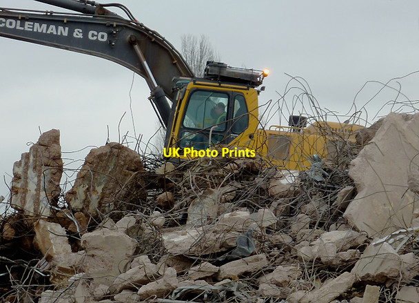 Photo 6"x4" The remains of Phoenix Rise at Blakenhall, Wolverhampton Wolverhampton c2011