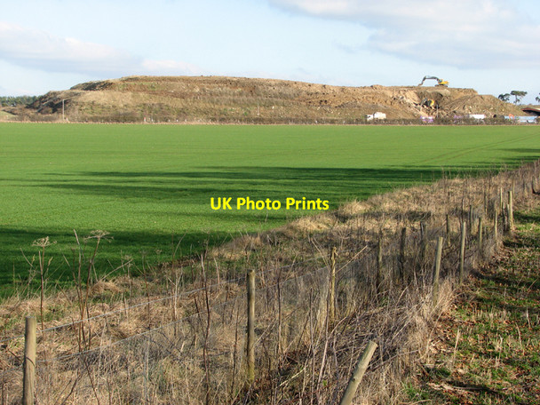 Photo 6"x4" Wilbraham Chalk Quarry from the west Great Wilbraham c2011