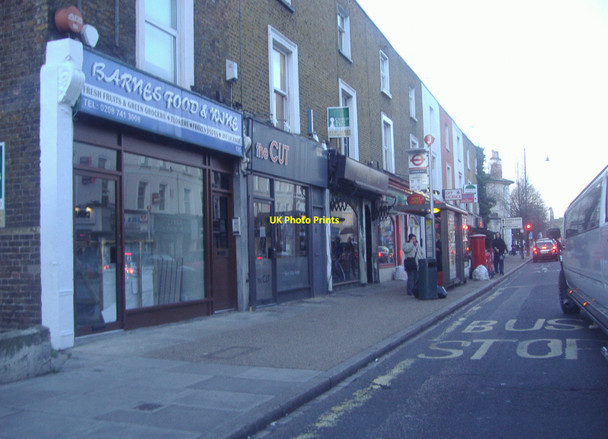 Photo 6"x4" Shops on Castlenau, Barnes Barnes c2011