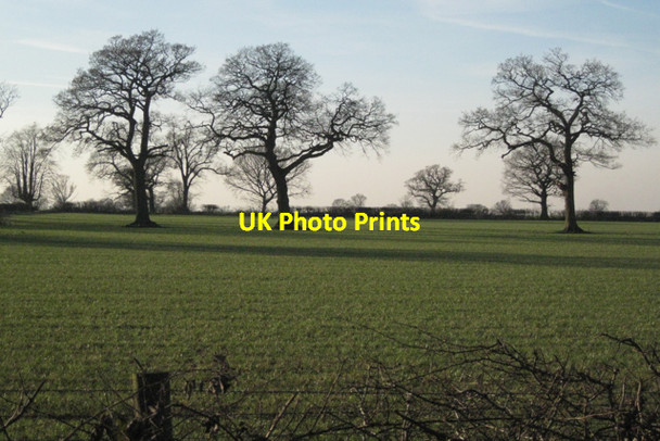Photo 6"x4" Amalgamated fields near Hill House Farm Benton Green c2011