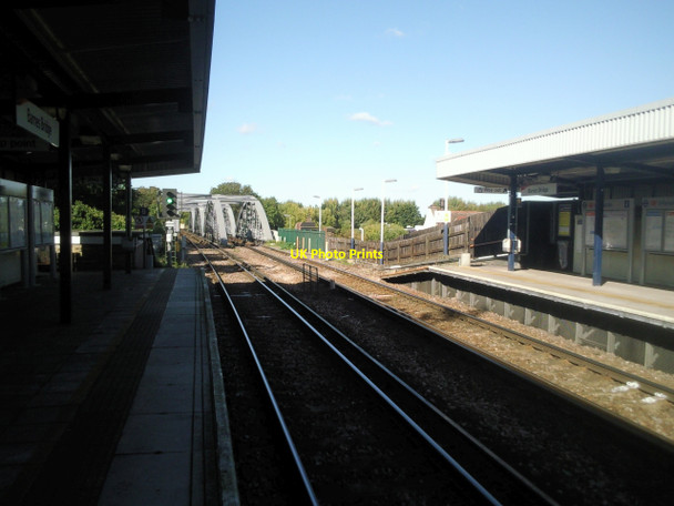 Photo 6"x4" Barnes Bridge from Barnes Bridge station Barnes c2010