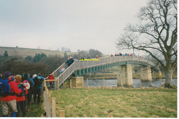 Photo 6"x4" Beckstones Wath Footbridge in 2003 Egglesburn c2003