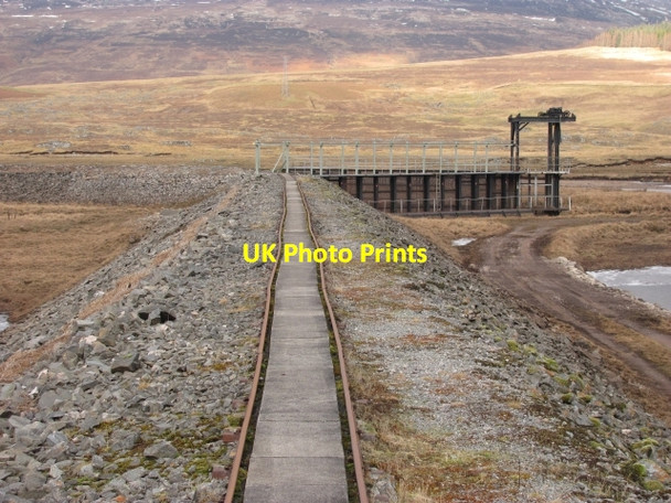 Photo 6"x4" Narrow gauge railway, Spey Dam Crathie\/NN5894 c2011