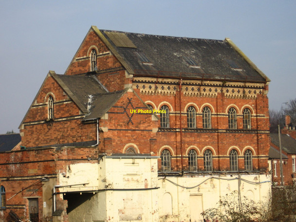 Photo 6"x4" Market Harborough - rubber works Market Harborough c2011