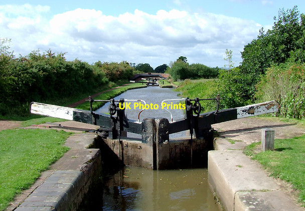 Photo 6"x4" Tardebigge Lock No 37, Worcestershire Bromsgrove c2010