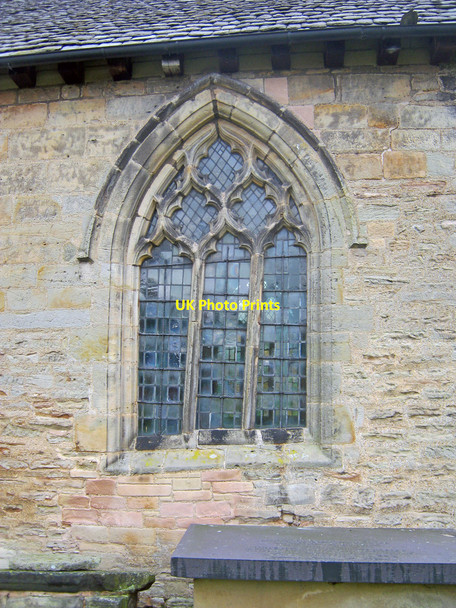 Photo 6"x4" Church window at St Nicholas Lockington\/SK4627 c2011