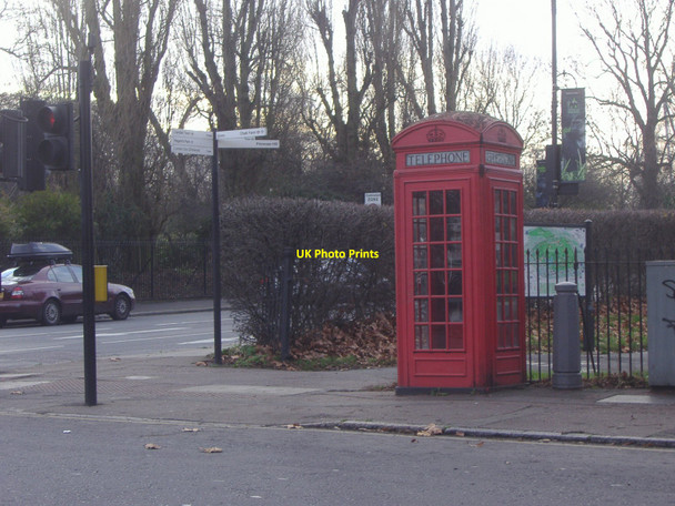 Photo 6"x4" Albert Terrace at junction of Prince Albert Road Camden Town c2008
