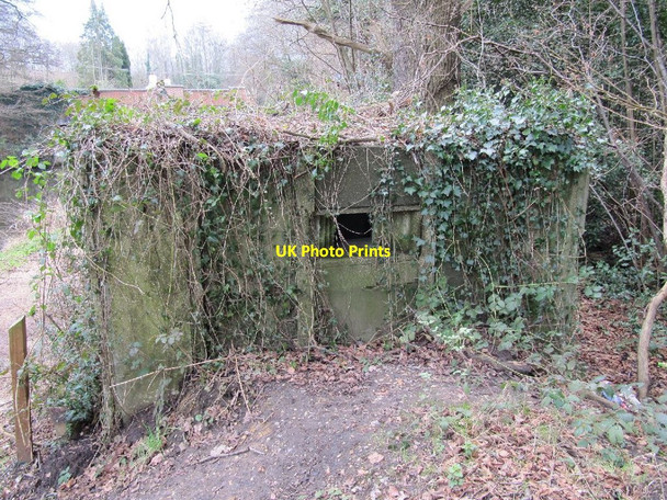 Photo 6"x4" Bridge behind Pirbright c2011
