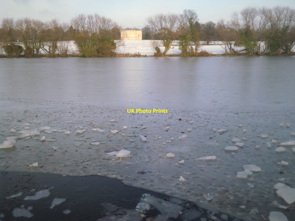Photo 6"x4" Danson Park Lake and House Bexley c2010