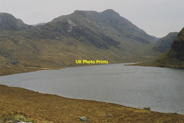 Photo 6"x4" View over the Dubh Loch Carnmore c1999