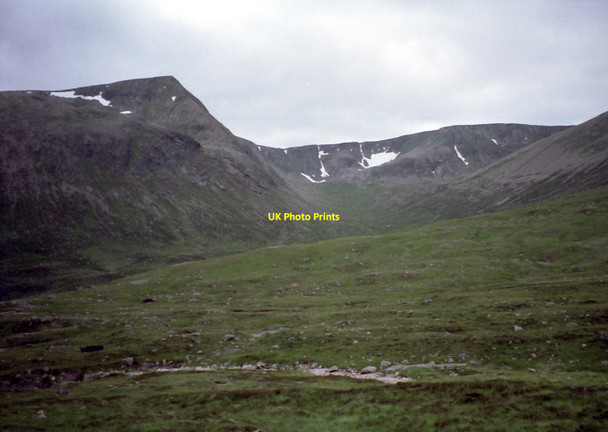 Photo 6"x4" Looking into An Garbh Choire Allt a' Gharbh-choire\/NN9598 c1994