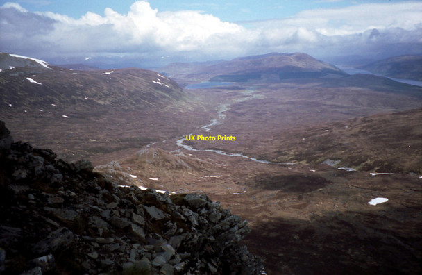 Photo 6"x4" Top of Long Leachas Allt a' Bhealaich Dhuibh c1994