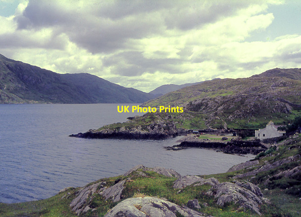 Photo 6"x4" Rosroe Quay in Killary Harbour, County Galway Glassillaun c1969