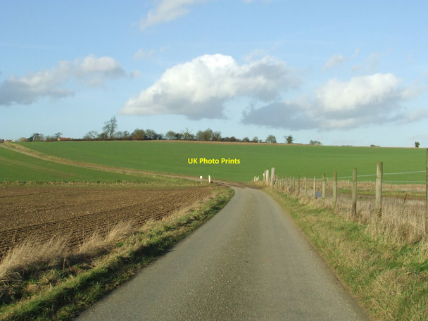 Photo 6"x4" Suffolk Countryside Upper Green\/TL7464 c2011