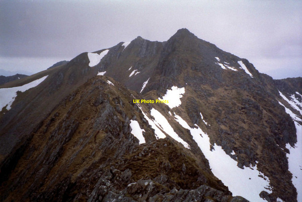 Photo 6"x4" The Saddle from Sg\u00c3\u00b9rr na Forcan Sg\u00f9rr na Forcan c1997