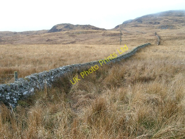 Photo 6"x4" March wall near Strone, Isle of Jura Craigenhouses c2006