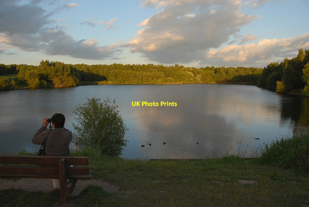 Photo 6"x4" Birdwatching at Brereton Heath Davenport\/SJ8065 c2010