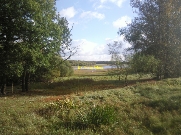 Photo 6"x4" Bough Beech Reservoir from footpath Winkhurst Green c2010