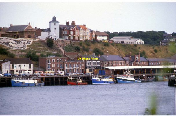 Photo 6"x4" The Fish Quay in North Shields Tynemouth c1990