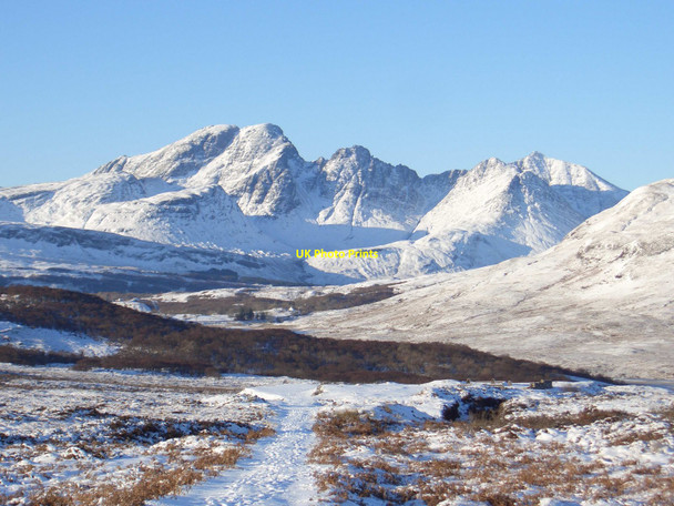 Photo 6"x4" Bla Bheinn Heaste c2010