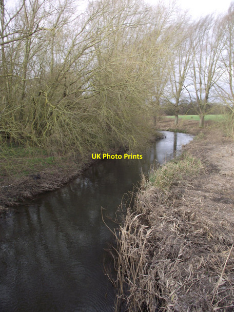 Photo 6"x4" The River Black Bourn Bardwell c2011