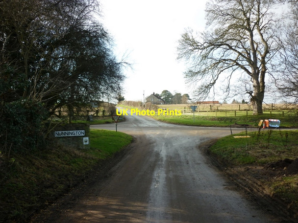 Photo 6"x4" Entering Nunnington, North Yorkshire Nunnington\/SE6679 c2011