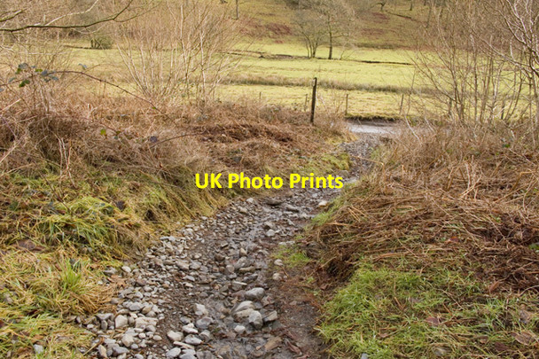 Photo 6"x4" Start of bridleway to Satterthwaite Force Mills c2011