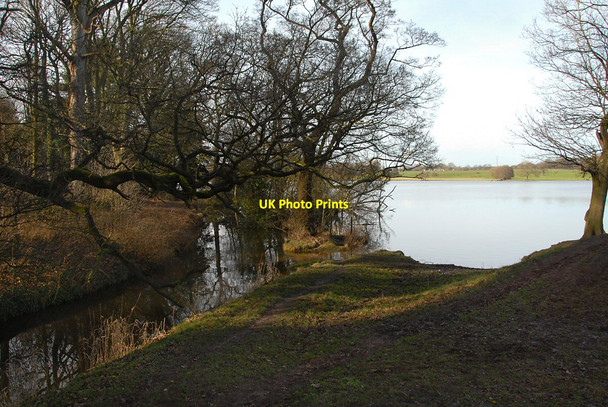 Photo 6"x4" Forge Brook as it leaves Budworth Mere Anderton\/SJ6475 c2011