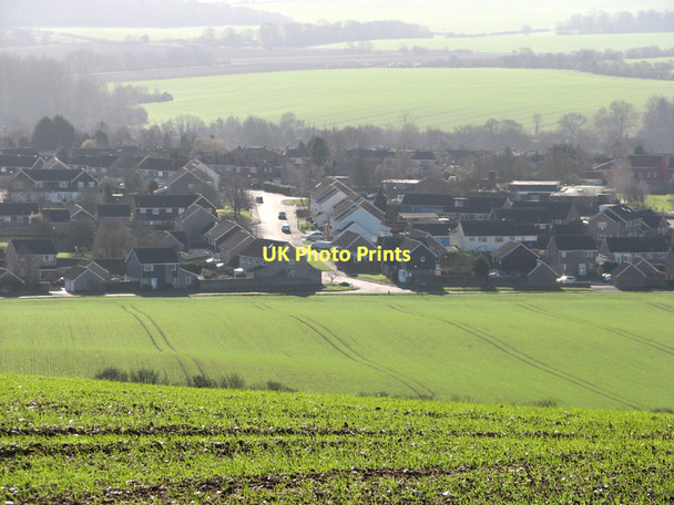 Photo 6"x4" Looking down on Linton Linton\/TL5646 c2011