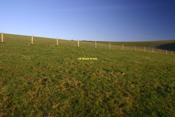 Photo 6"x4" Greenwich Meridian on Mill Hill Rodmell c2011
