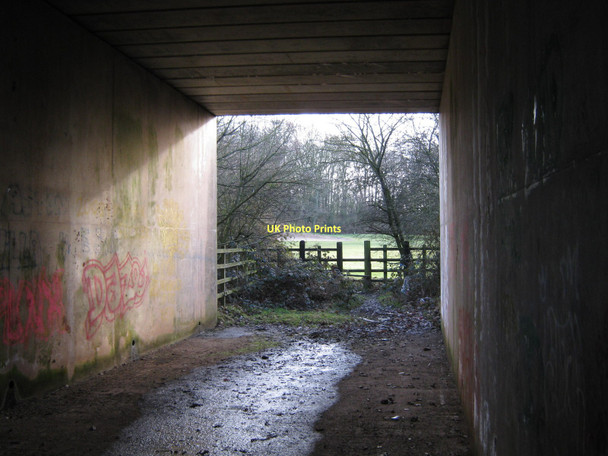 Photo 6"x4" Subway to Golf Course Sutton Coldfield c2011